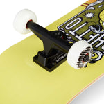 Ghettoblaster Skate Skull red yellow 8.0