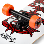 Ghettoblaster Skate Bardedwire Red 8.0"