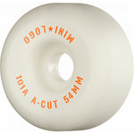 Mini Logo Ruote Skate A-Cut White