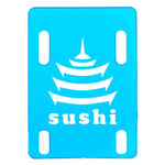 Sushi Soft Riser 1/8" Pagoda Clear Blue