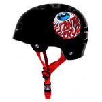 Casco Bullet x Santa Cruz Eyeball Youth Gloss Black